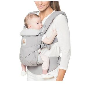 Ergobaby Carrier in Gray and Orange
